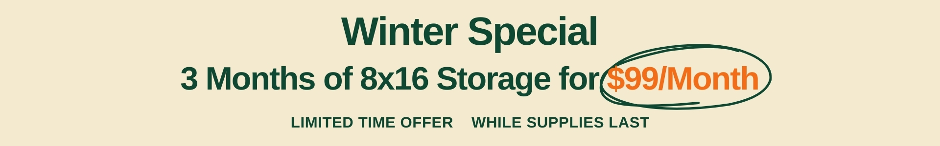 Promotion Banner for Winter 2026